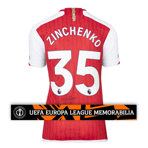 Icons Oleksandr Zinchenko gesigneerd Arsenal shirt 2023-24