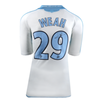 Icons George Weah gesigneerd Olympique Marseille shirt 2000-01