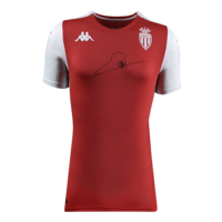 Icons George Weah gesigneerd AS Monaco shirt