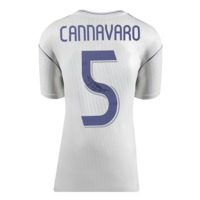 Icons Fabio Cannavaro gesigneerd Real Madrid shirt