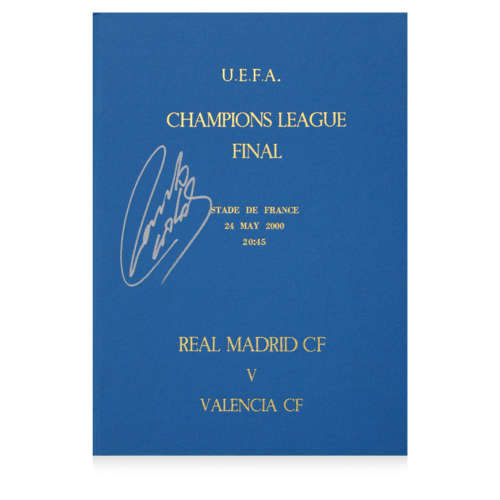 Icons Roberto Carlos gesigneerd programmaboekje 2000