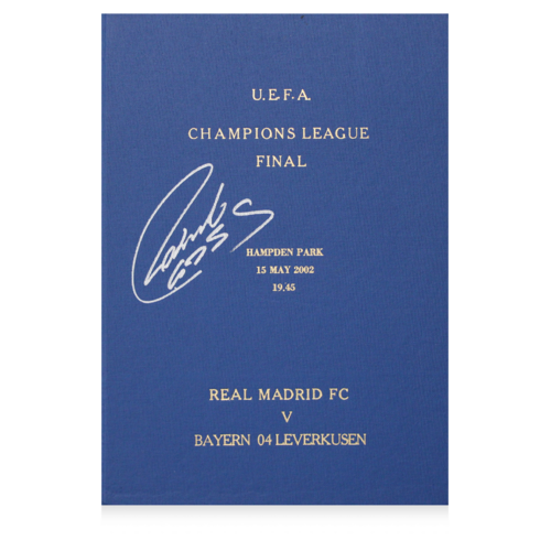 Icons Roberto Carlos gesigneerd programmaboekje 2002