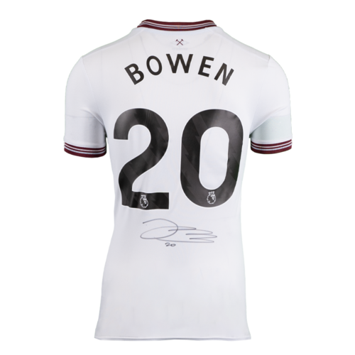 Icons Jarrod Bowen gesigneerd West Ham United shirt 2023-24