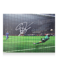Icons Edwin van der Sar gesigneerde Manchester United foto