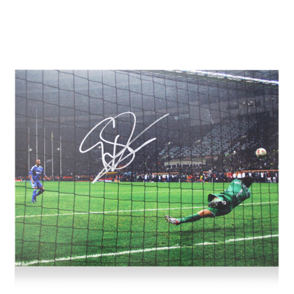 Edwin van der Sar gesigneerde Manchester United foto