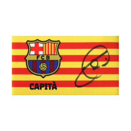 Xavi gesigneerde FC Barcelona aanvoerdersband