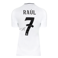 Icons Raul gesigneerd Real Madrid shirt 2024-25