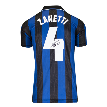 Javier Zanetti gesigneerd Internazionale shirt 1998