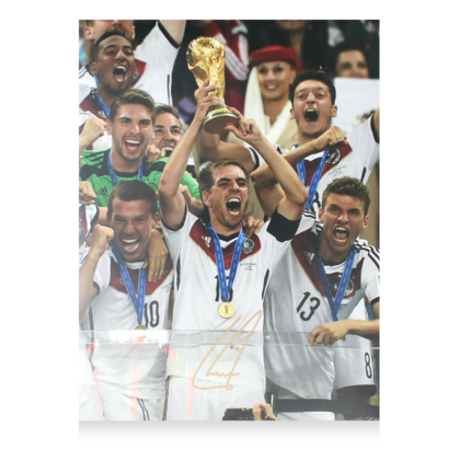 Philip Lahm gesigneerde Duitsland foto