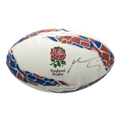 Maro Itoje gesigneerde Engeland bal