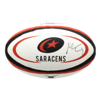 Icons Maro Itoje gesigneerde bal