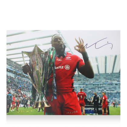 Maro Itoje gesigneerde Saracens foto 2019