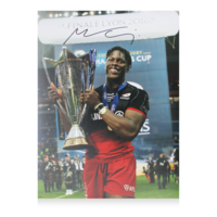 Icons Maro Itoje gesigneerde Saracens foto 2016
