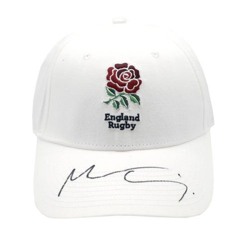 Icons Maro Itoje gesigneerde Engeland cap