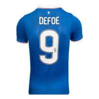 Icons Jermain Defoe gesigneerd Glasgow Rangers shirt 2025-26
