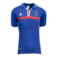 Icons David Trezeguet gesigneerd Frankrijk shirt 1998