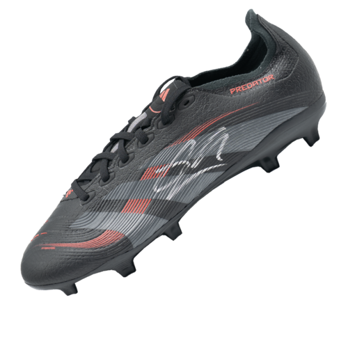 Icons Xabi Alonso gesigneerde voetbalschoen