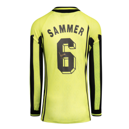 Matthias Sammer gesigneerd Borussia Dortmund shirt 1996-97
