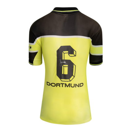 Matthias Sammer gesigneerd Borussia Dortmund shirt 1997-98