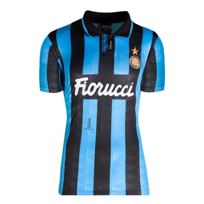 Matthias Sammer gesigneerd Internazionale shirt 1992-93