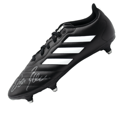 Michael Ballack gesigneerde voetbalschoen
