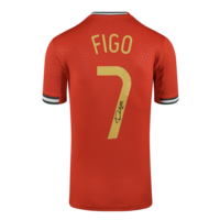 Icons Luis Figo gesigneerd Portugal shirt 2025-26