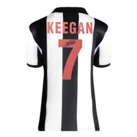 Icons Kevin Keegan gesigneerd Newcastle United shirt 1982