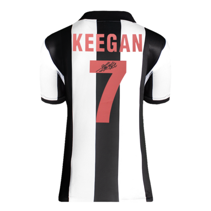 Kevin Keegan gesigneerd Newcastle United shirt 1982