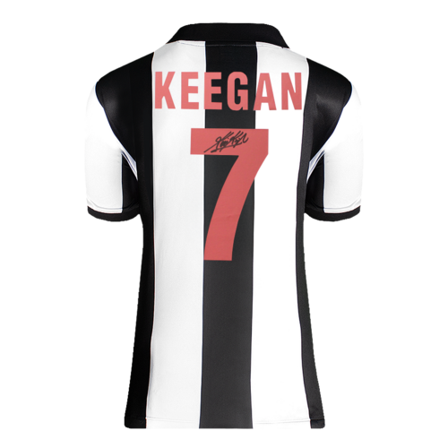Icons Kevin Keegan gesigneerd Newcastle United shirt 1982