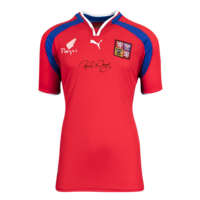 Icons Pavel Nedved gesigneerd Tsjechië shirt 2000-02