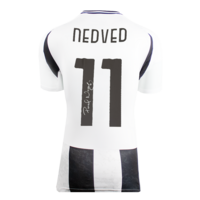 Icons Pavel Nedved gesigneerd Juventus shirt 2024-25