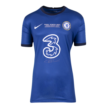 Reece James gesigneerd Chelsea shirt 2020-21