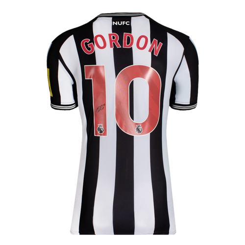 Icons Anthony Gordon gesigneerd Newcastle United shirt 2023-24