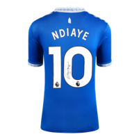 Icons Iliman Ndiaye gesigneerd Everton shirt 2024-25