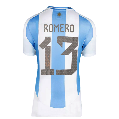 Icons Cristian Romero gesigneerd Argentinië shirt 2024-25