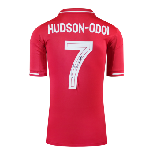 Icons Callum Hudson-Odoi gesigneerd Nottingham Forest shirt 2025-2