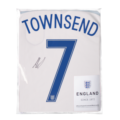 Andros Townsend gesigneerd Engeland shirt 2016-17