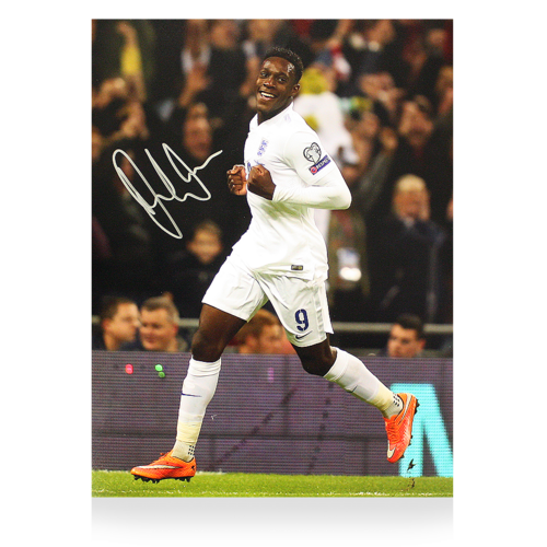 Icons Danny Welbeck gesigneerde Engeland foto