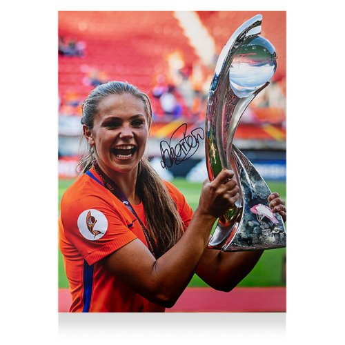 Icons Lieke Martens gesigneerde Nederland foto 2017
