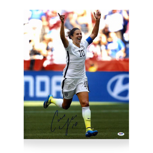 Icons Carli Lloyd gesigneerde Verenigde Staten foto 2015