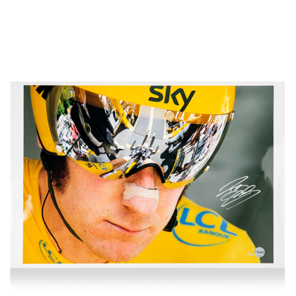 Bradley Wiggins gesigneerde Limited Edition foto