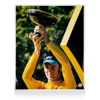 Bradley Wiggins gesigneerde Limited Edition foto 2012