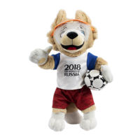 Icons Official 2018 FIFA World Cup Zabivaka mascotte