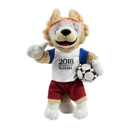 Official 2018 FIFA World Cup Zabivaka mascotte