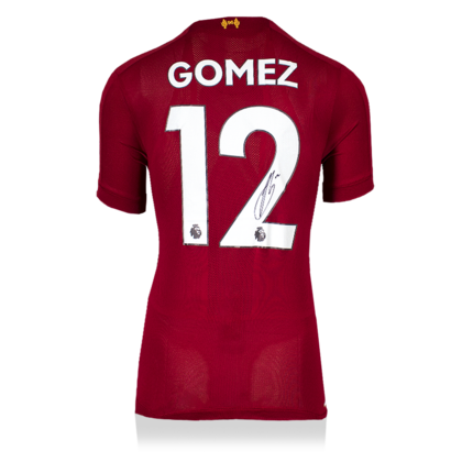 Joe Gomez gesigneerd Liverpool FC shirt 2019-20