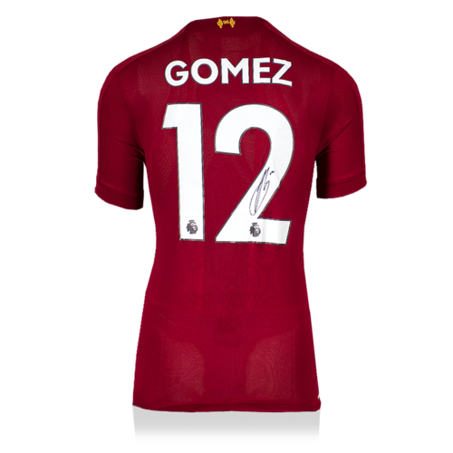 Icons Joe Gomez gesigneerd Liverpool FC shirt 2019-20