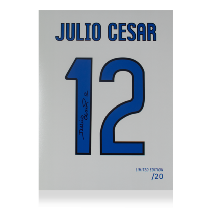 Julio Cesar gesigneerde Internazionale foto