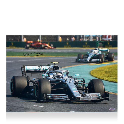 Icons Valtteri Bottas gesigneerde Photo foto