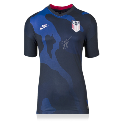 Sergino Dest gesigneerd Verenigde Staten shirt 2020-21