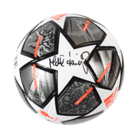 Icons Michael Laudrup gesigneerde voetbal